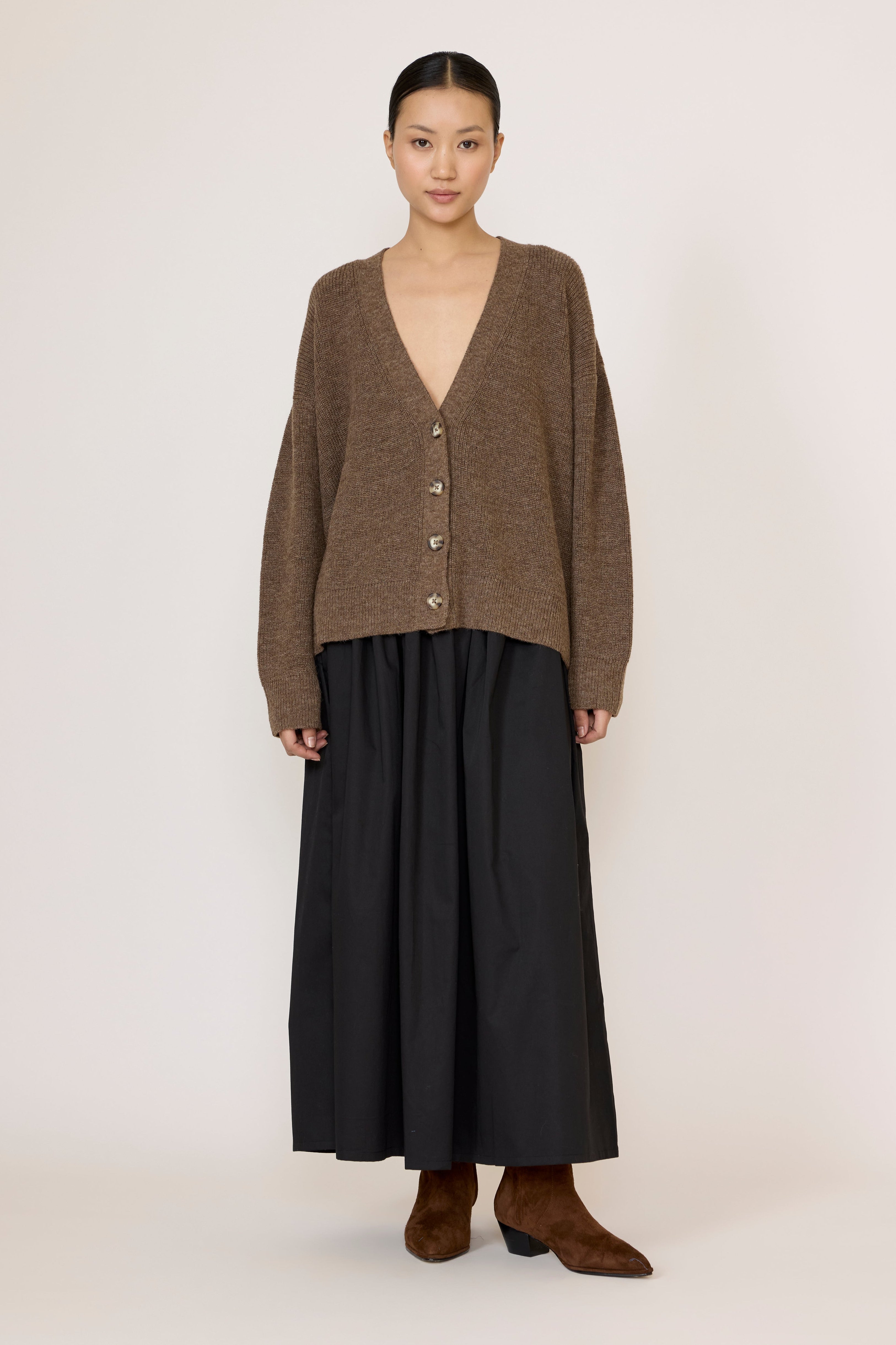 Relaxed Skirt - Black