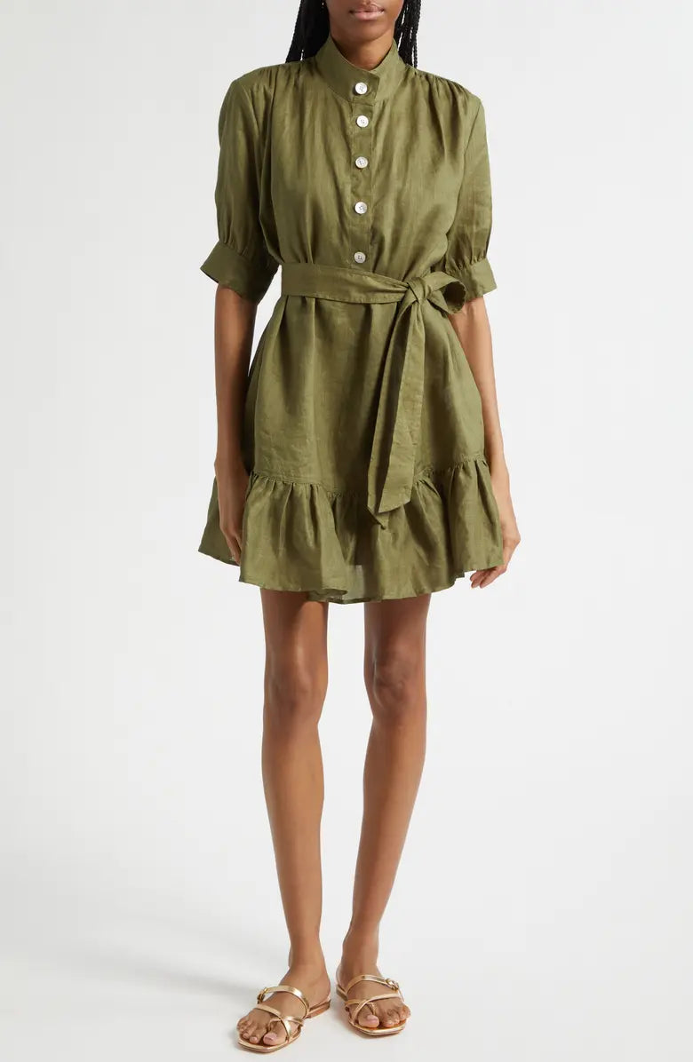 Kaidin Ruffle Hem Dress