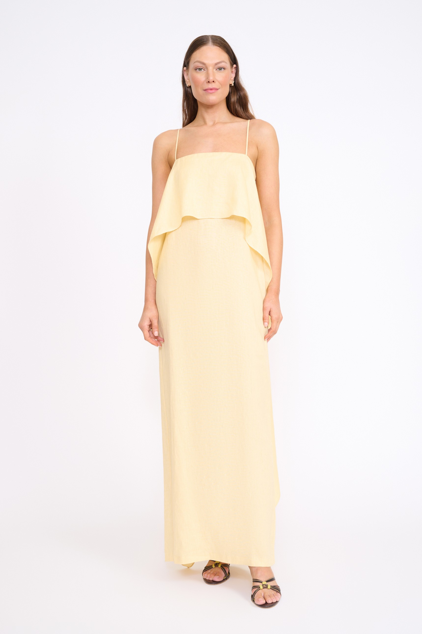 Valencia Linen Dress
