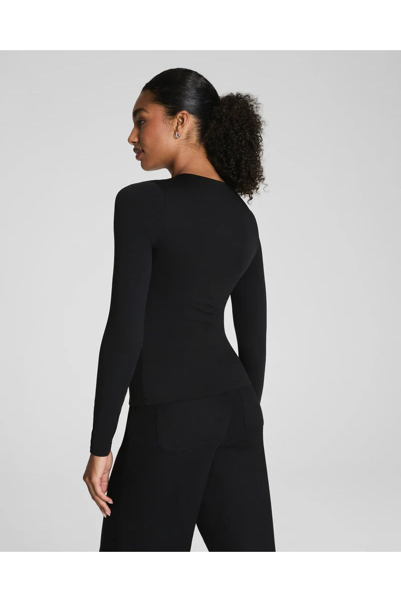 Smoothing Jersey Long Sleeve Crew