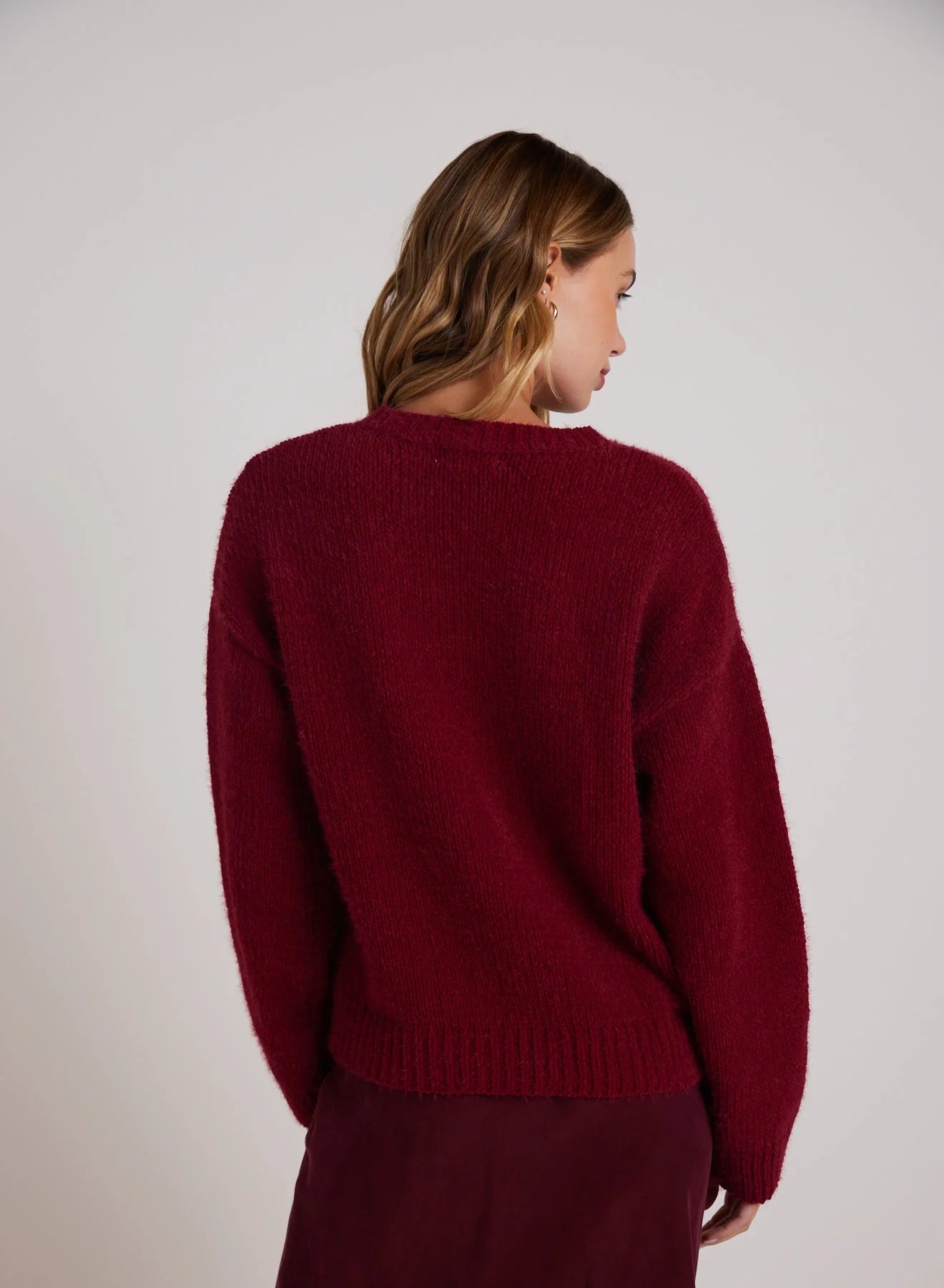 Drop Shoulder Sweater