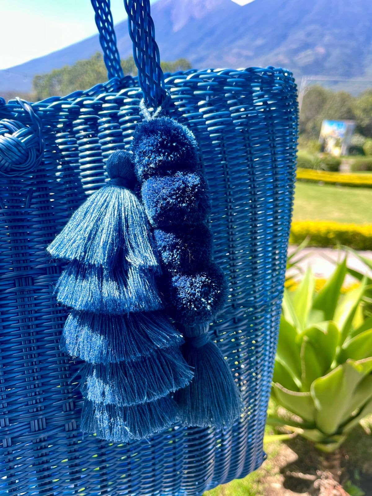 Flair Pom | Fog Blue