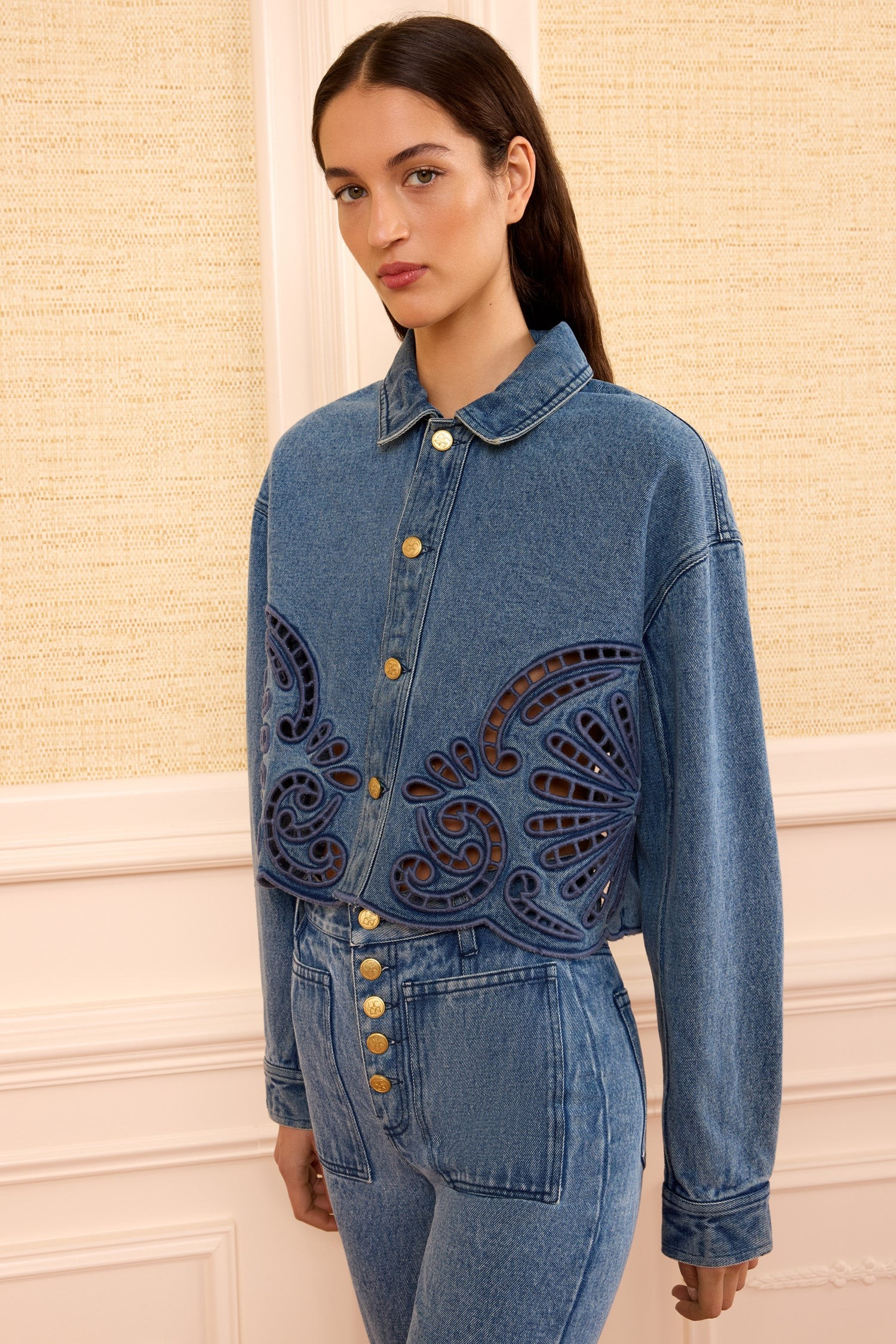 The Bobbi Jacket with Eyelet