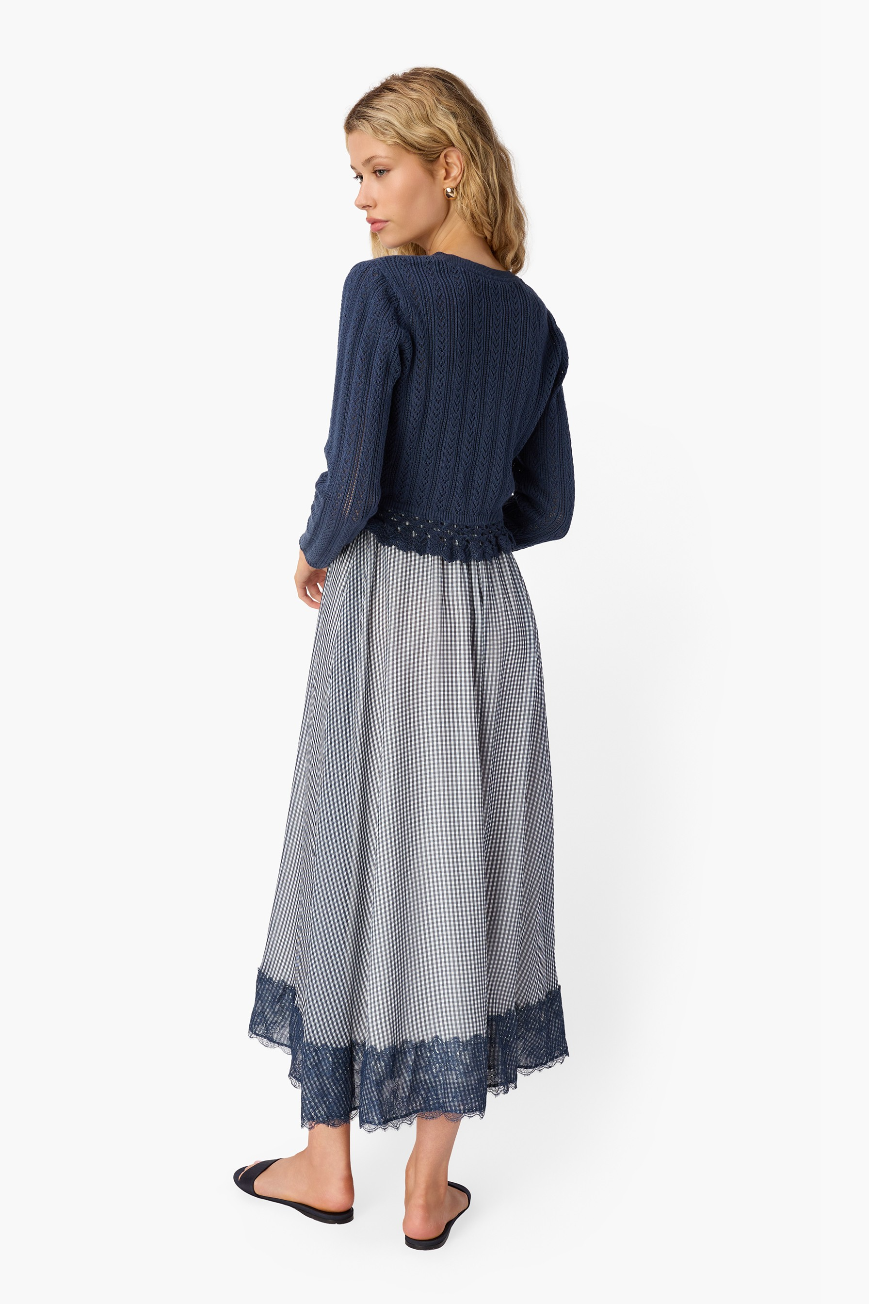 Lilibeth Pointelle Cardigan