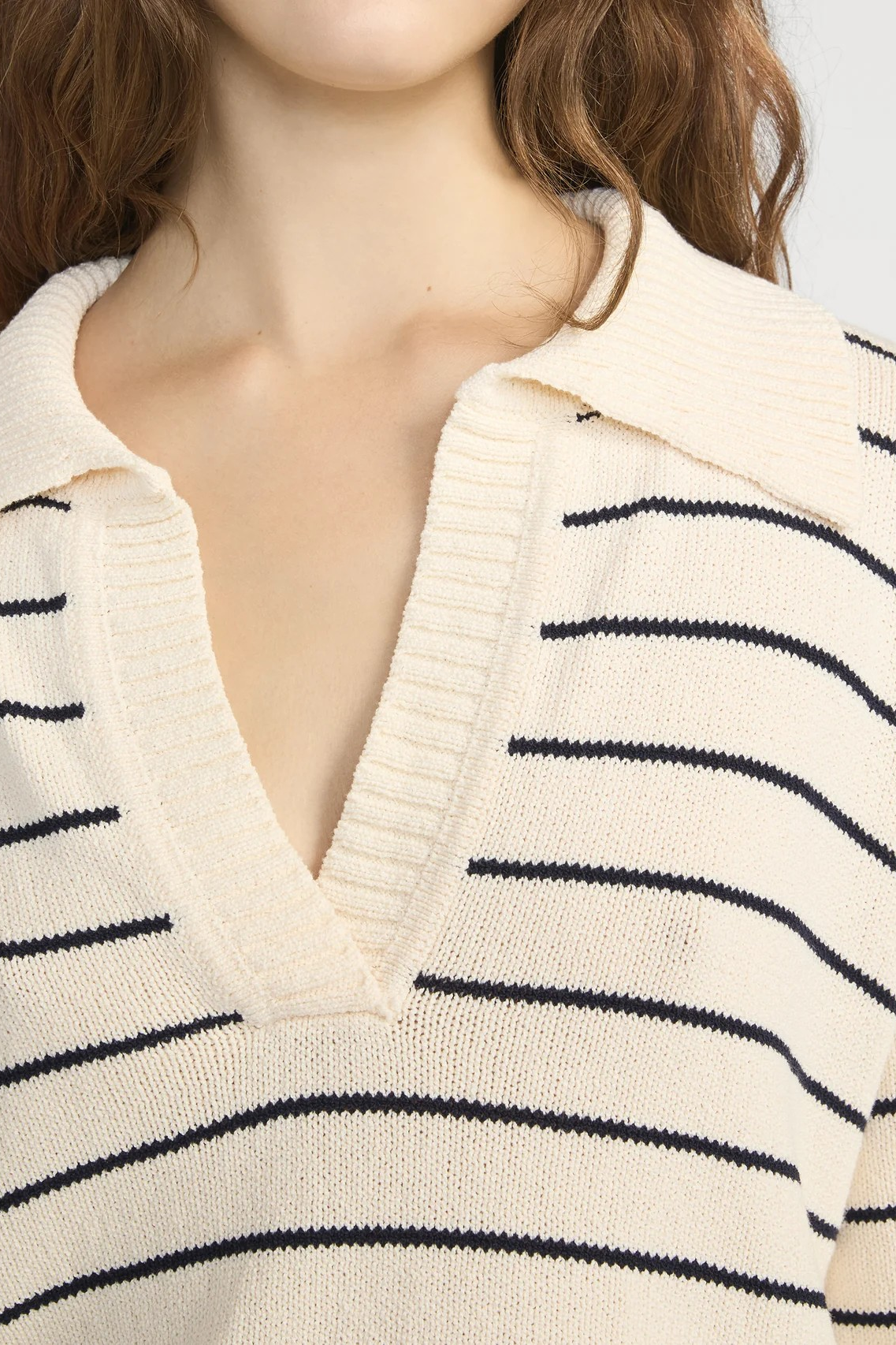 The Striped Easy Pullover