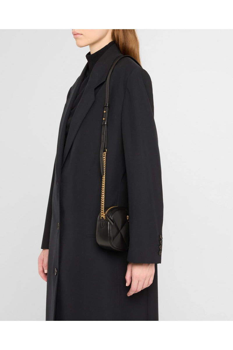 Kira Diamond Quilt Nylon Messenger Bag