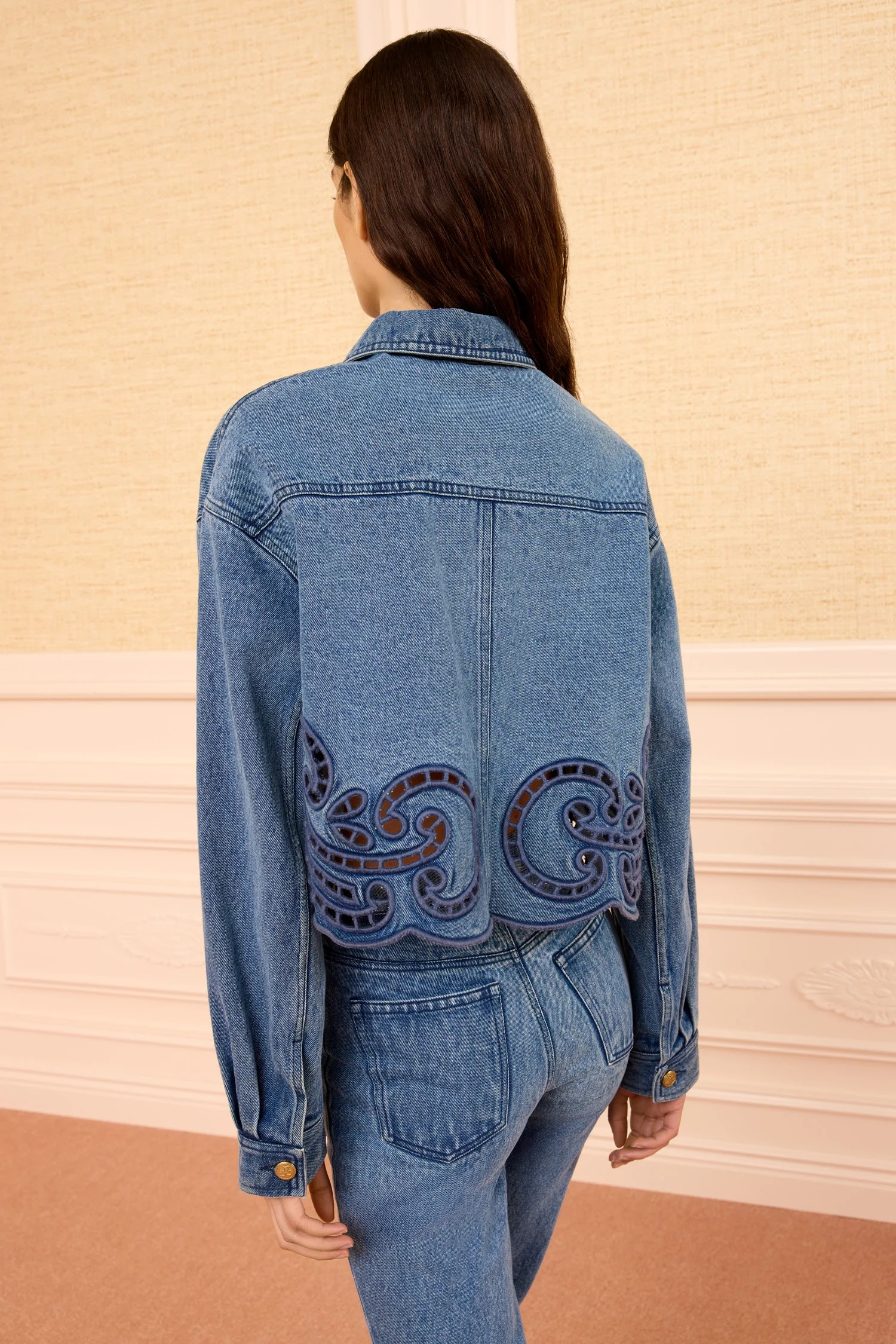 The Bobbi Jacket with Eyelet