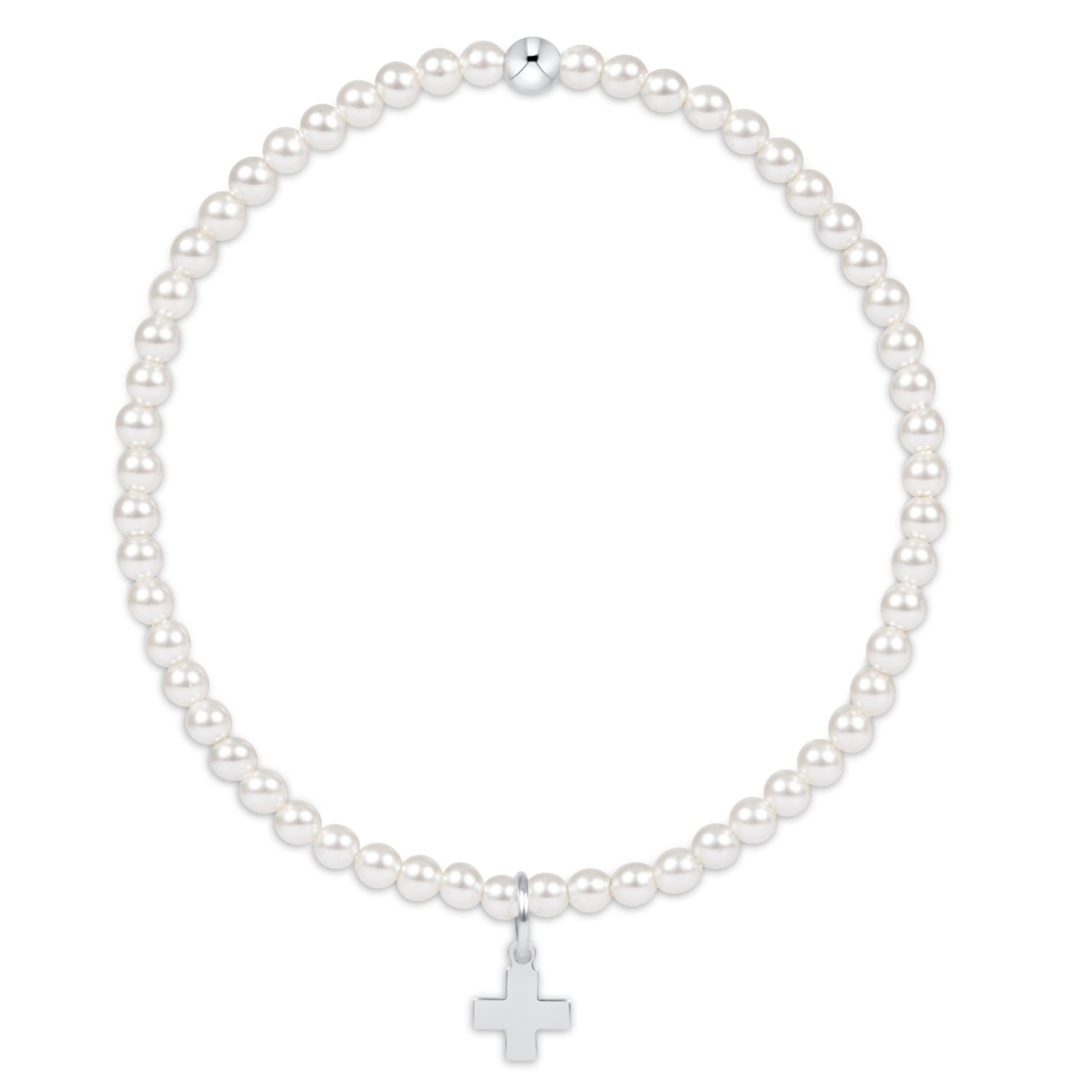 Classic Pearl 3mm Bead Bracelet