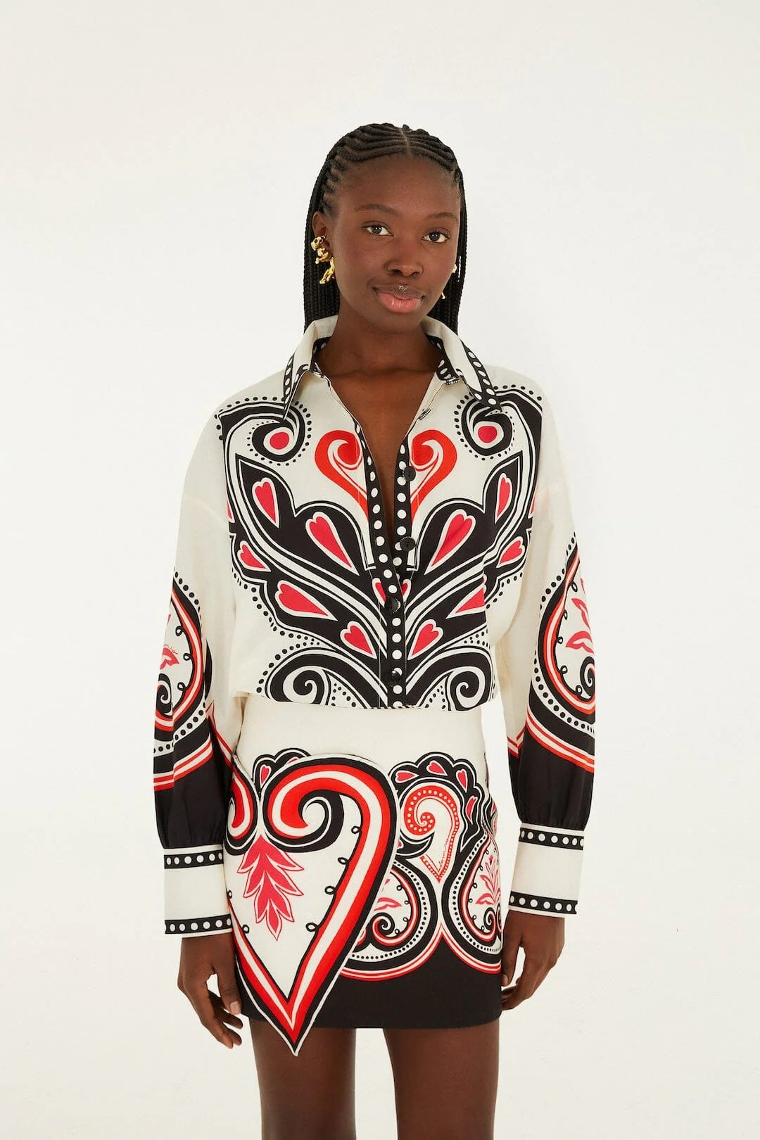 Graphic Ainika Mini Skirt