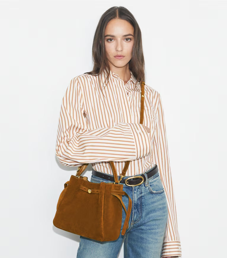 Romy Suede Bucket Bag