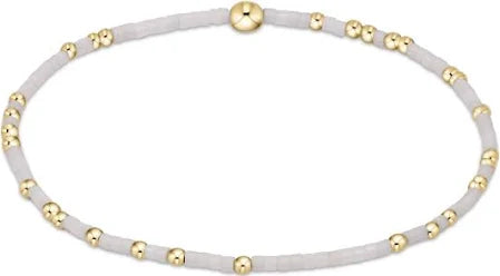 Hope Unwritten Bracelet - White