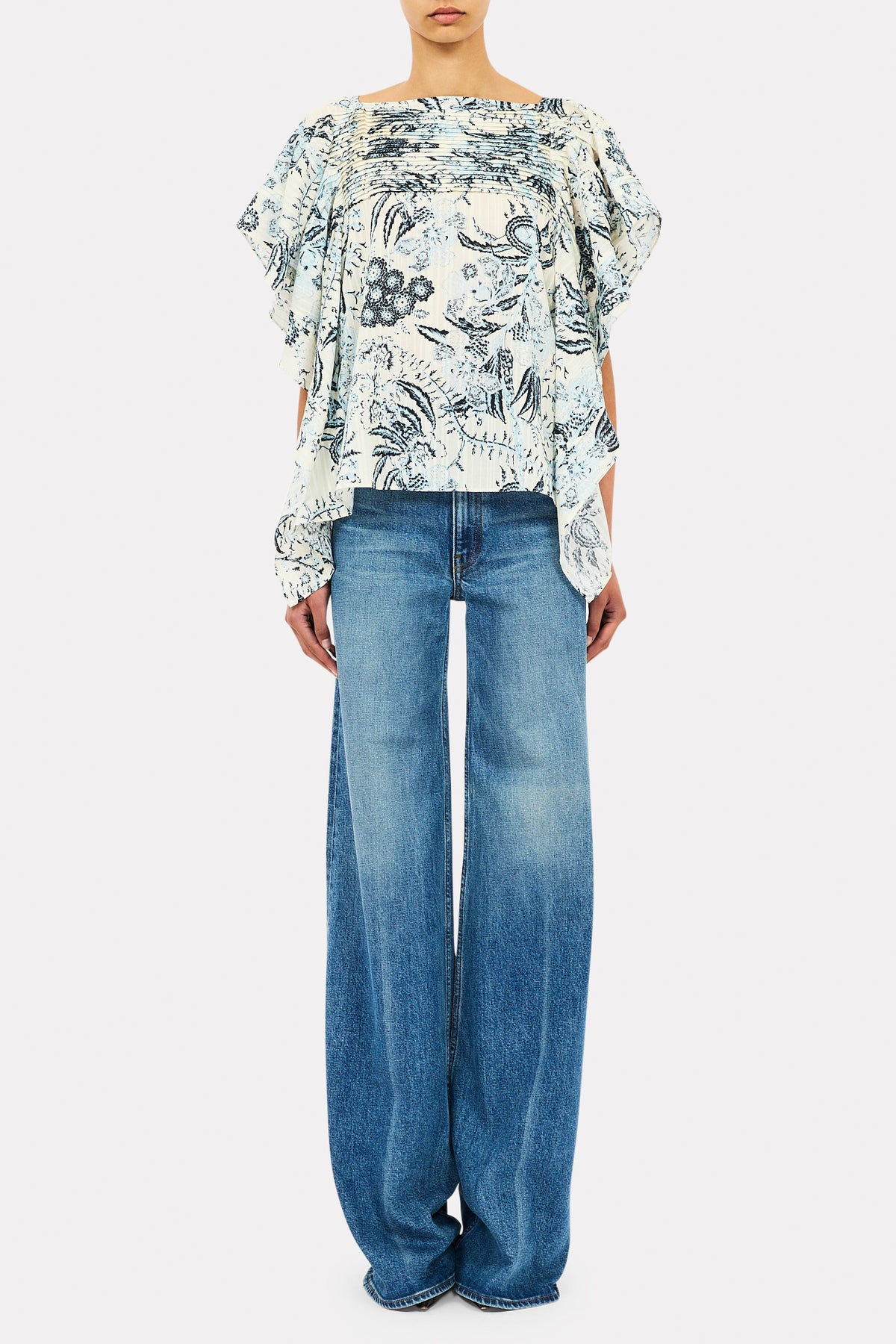 Lu Flutter Sleeve Top