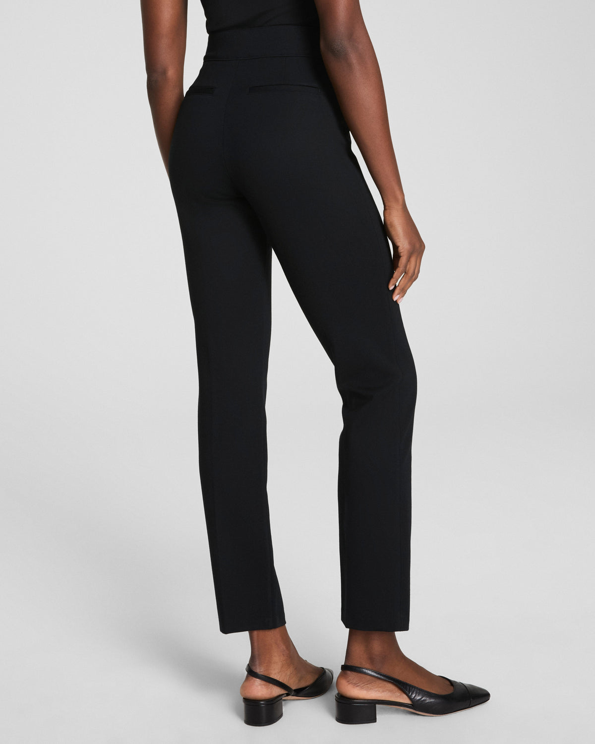 Perfect Fit Ponte Slim Straight Pant