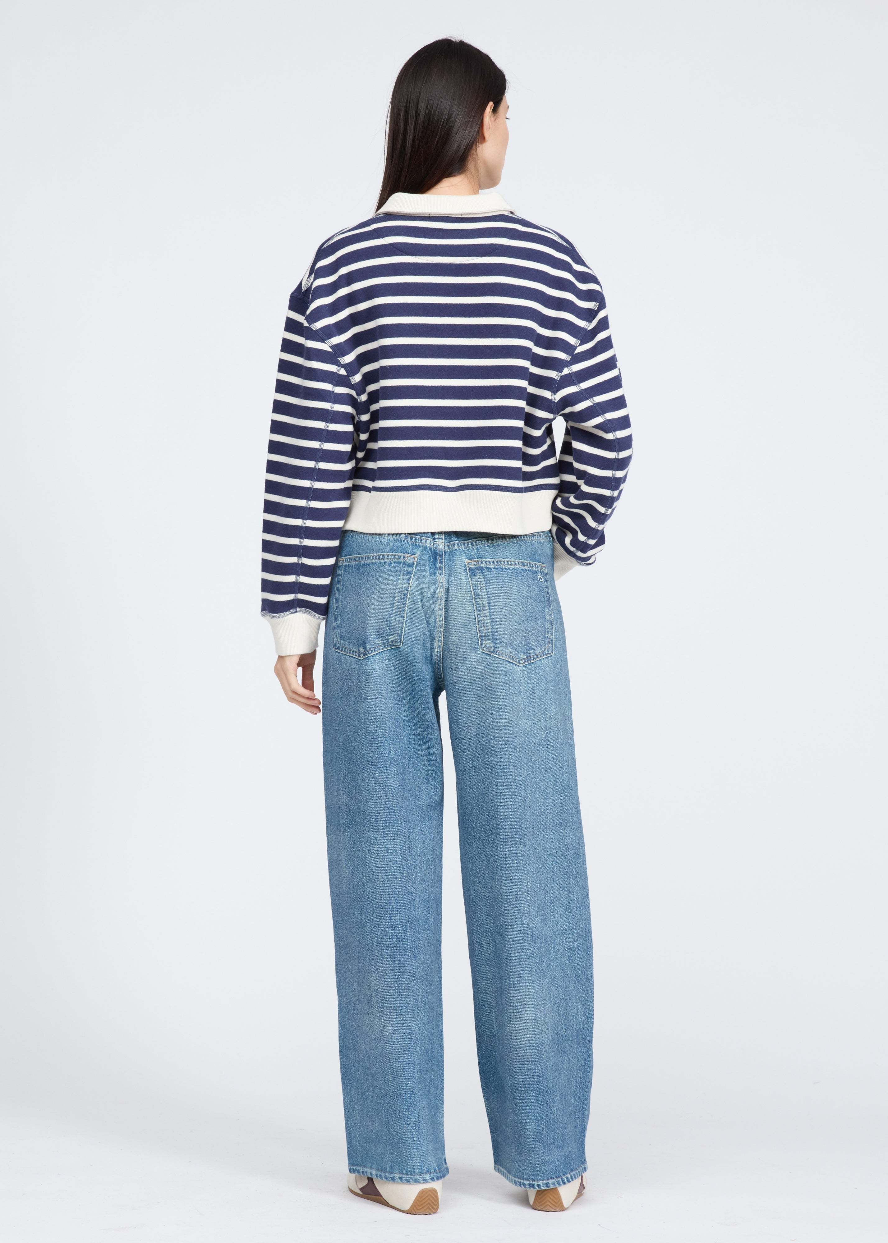 Vintage Terry Striped Polo