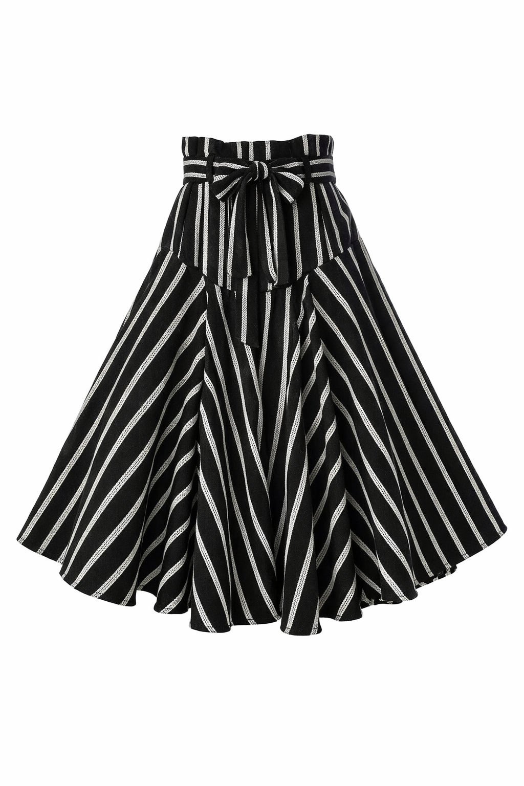 Prairie Midi Skirt November Stripe