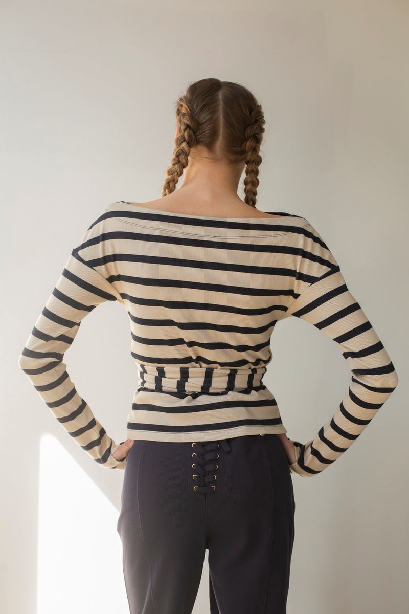 Wrapped Waist Top