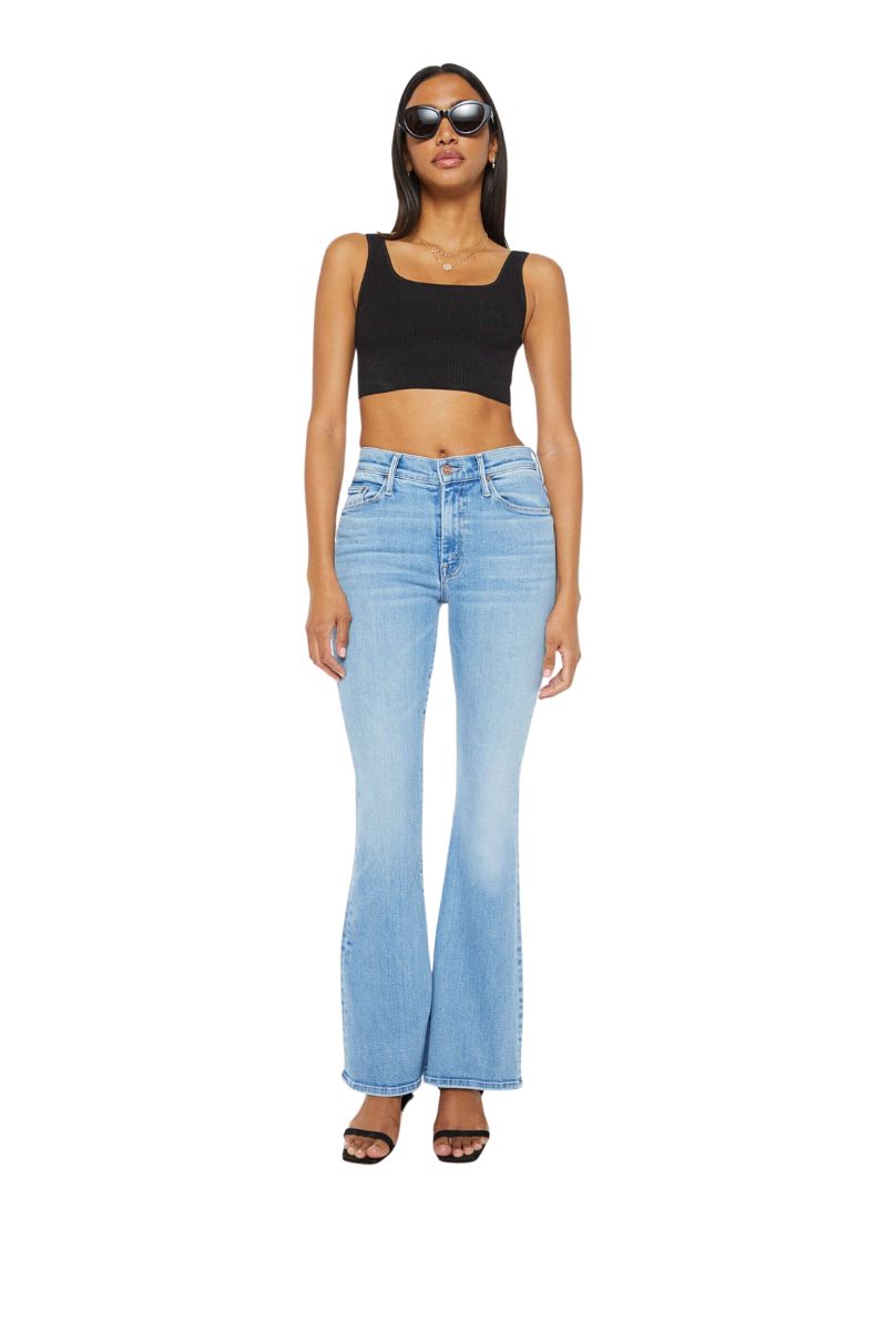 The Weekender Mid Rise Flared Jeans