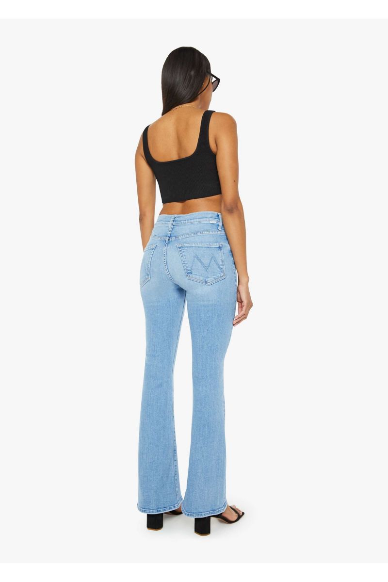 The Weekender Mid Rise Flared Jeans