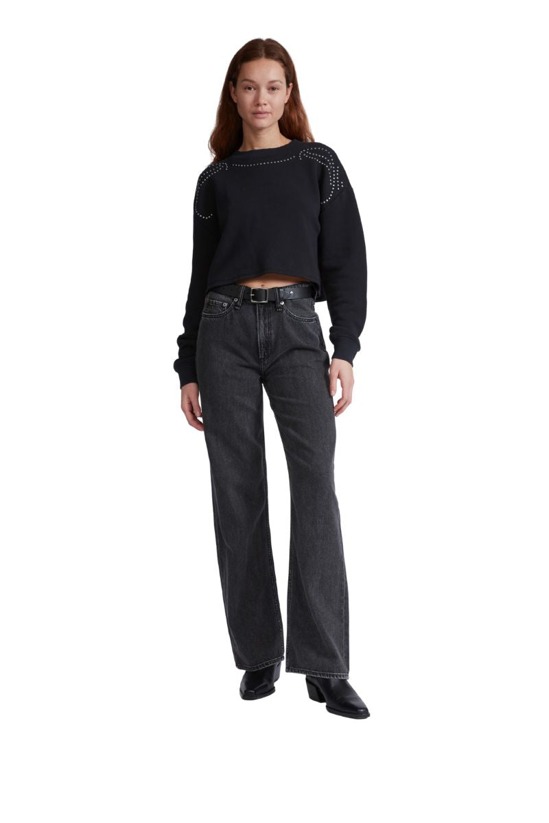 Vintage Terry Studded Pullover