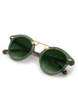 Load image into Gallery viewer, Krewe - Bottle Green + Zulu 24K STL II Sunglasses