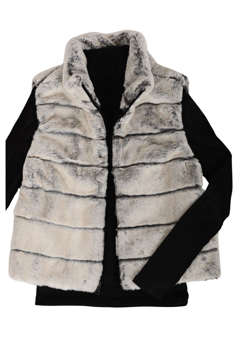 Classic Fur Vest Reversible