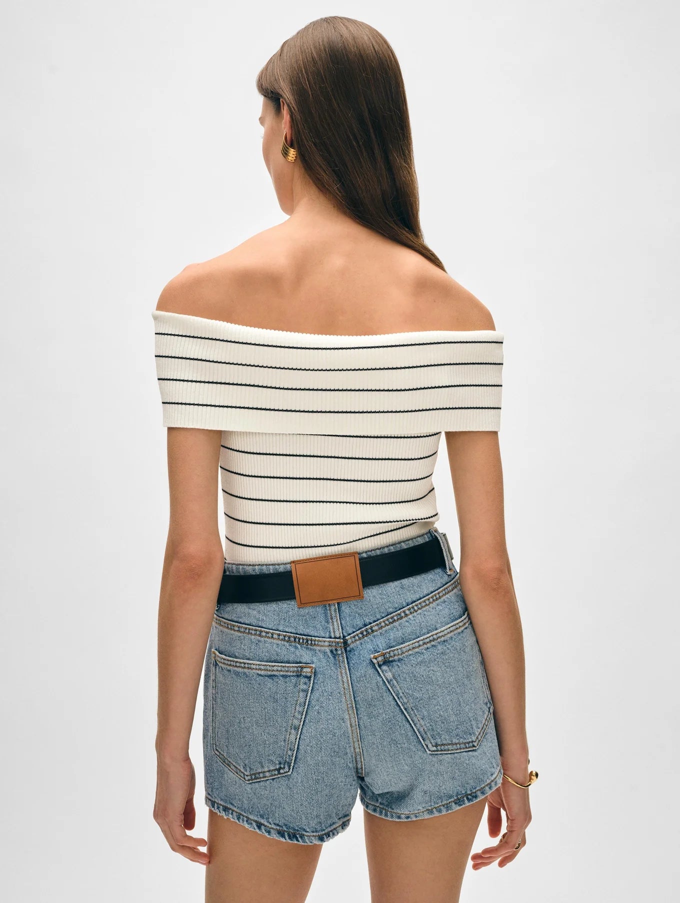 Organic Cotton Off the Shoulder Top