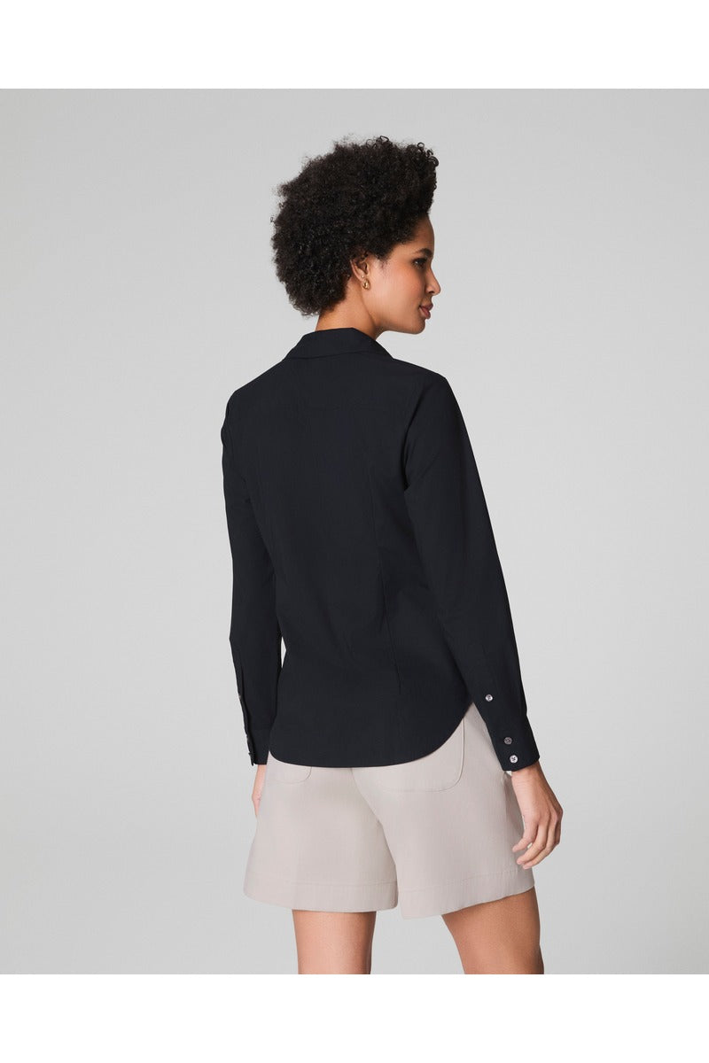 Cropped Poplin Shirt