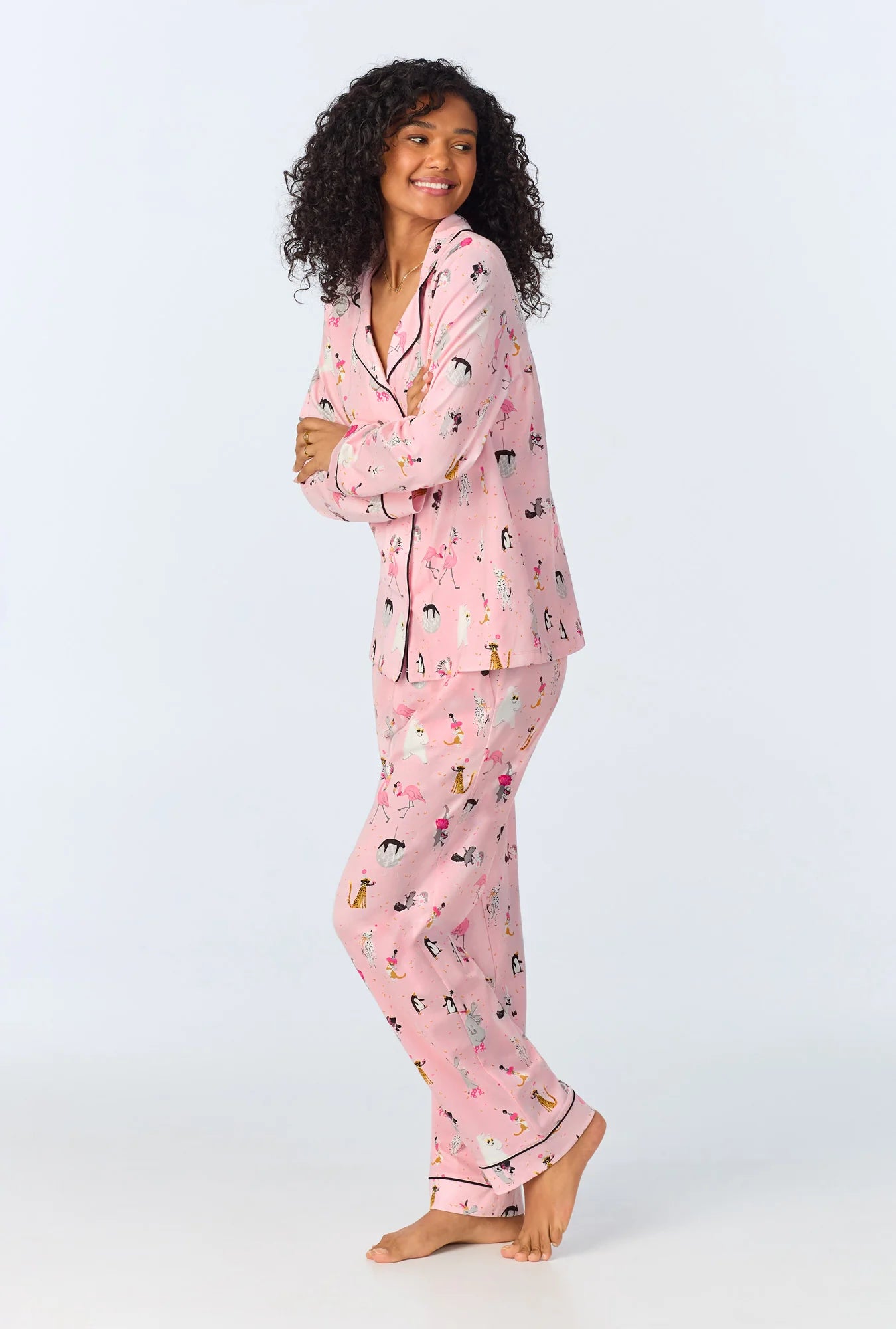 Party Animals Long Sleeve PJ Set