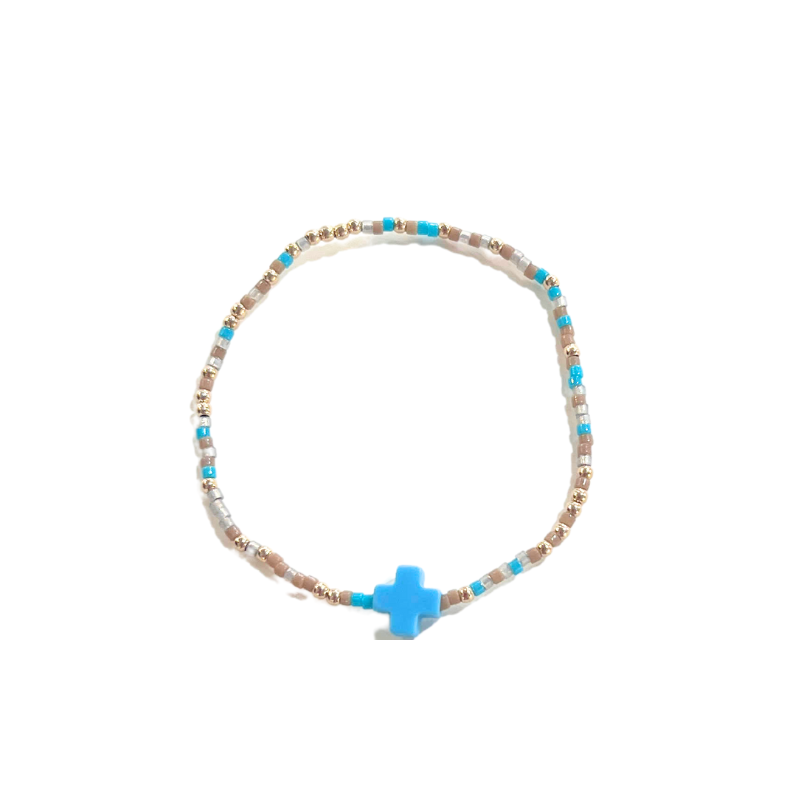 egirl Hope Unwritten Signature Cross Bracelet - Where's the Beach?