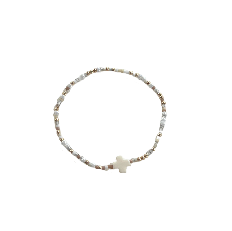 egirl Hope Unwritten Signature Cross Bracelet - Say it Ain't Snow