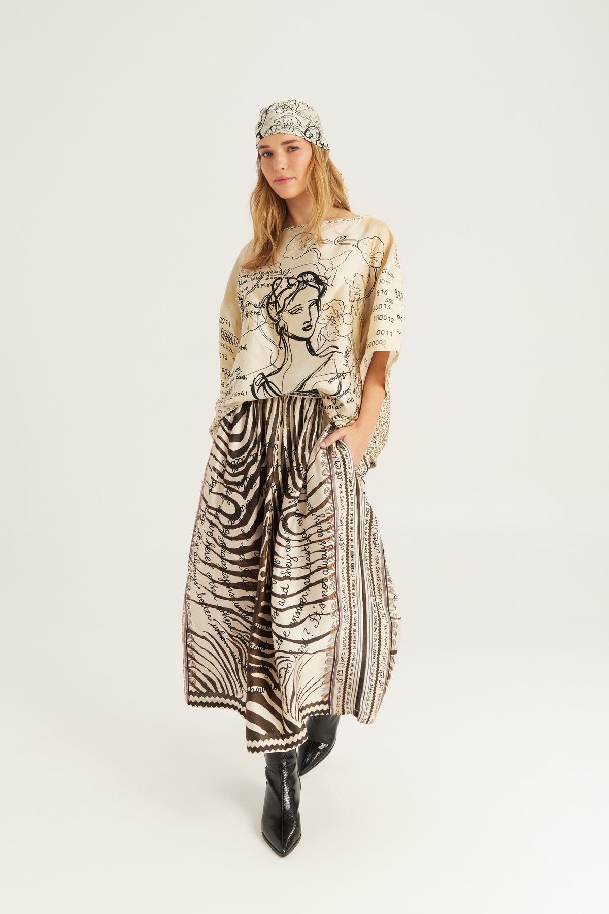 VANESSA MIDI SKIRT