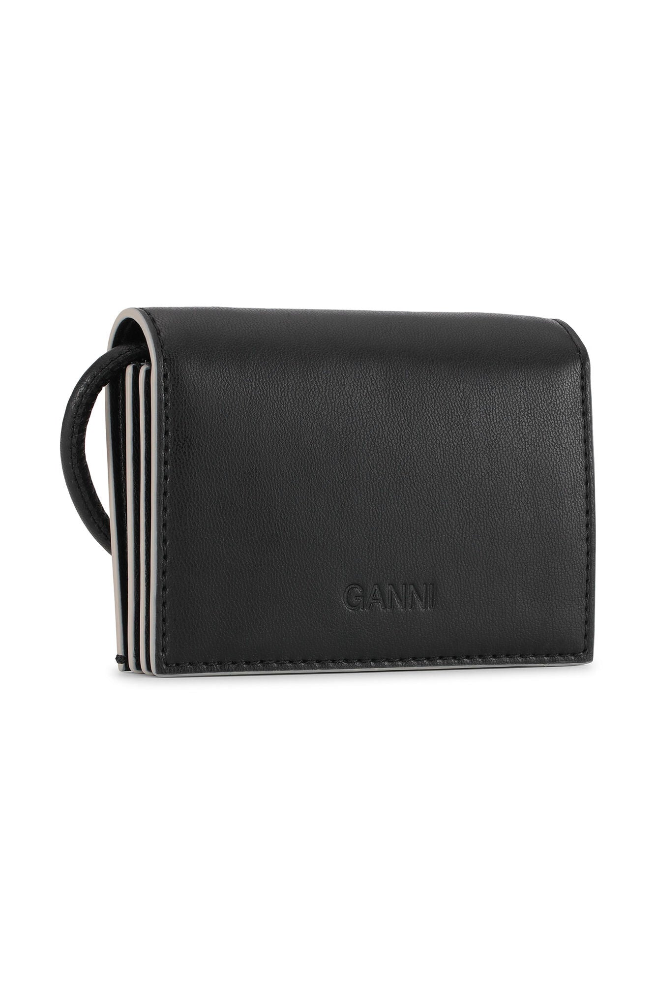 Black Bou Wallet on Strap