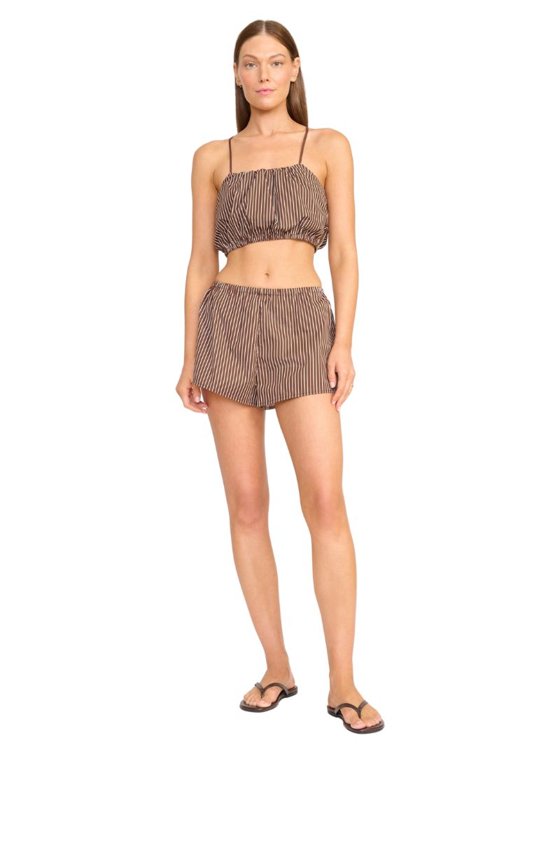 Paddle Relaxed Micro Stripe Short