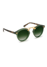 Load image into Gallery viewer, Krewe - Bottle Green + Zulu 24K STL II Sunglasses