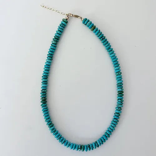 Liv James - Milan Turquoise Beaded Necklace