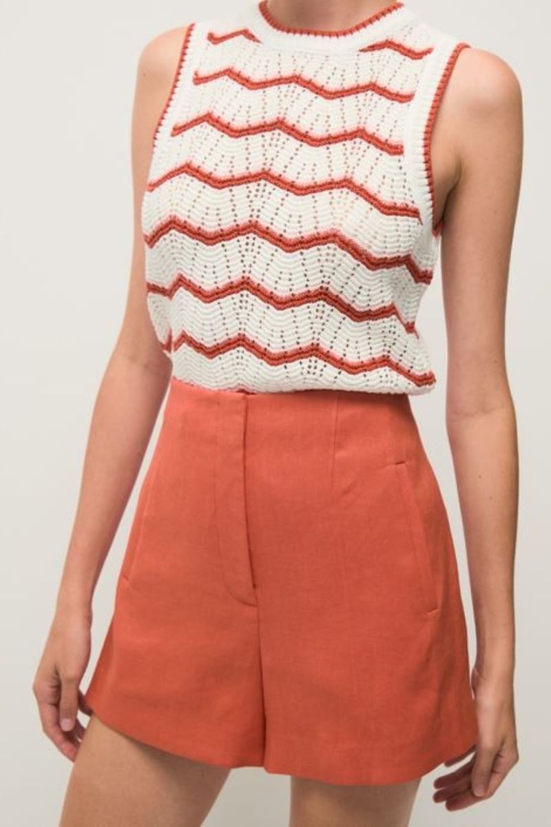 Cropped Jerrel Knit Tank