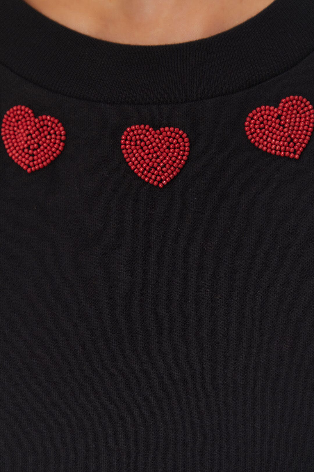 Beaded Hearts T-Shirt