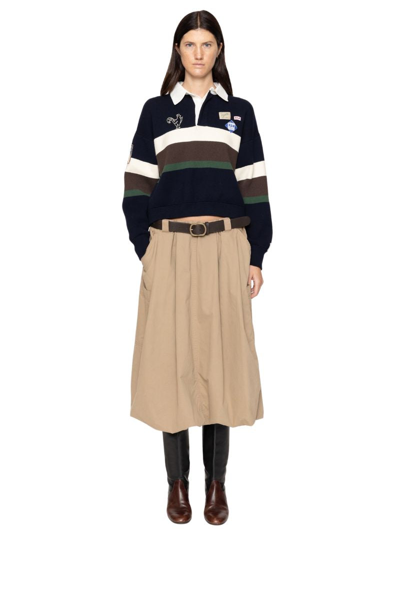 Sullivan Sportswear Belted Bubble Skirt