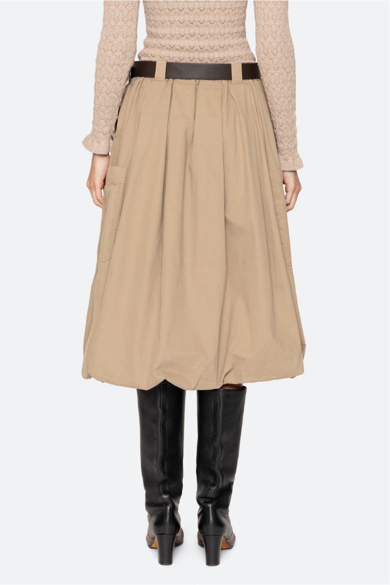 Sullivan Sportswear Belted Bubble Skirt