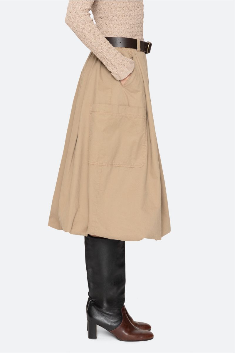 Sullivan Sportswear Belted Bubble Skirt