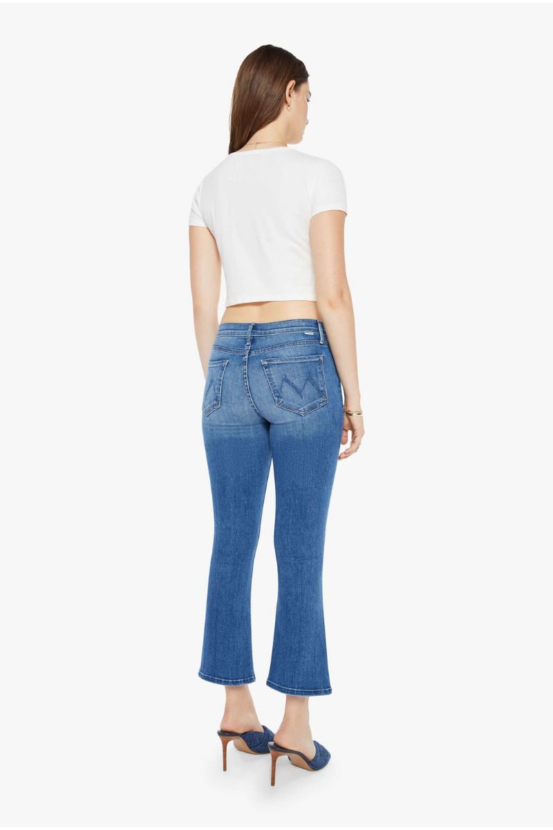 The Outsider Cropped Flared Ankle Jeans