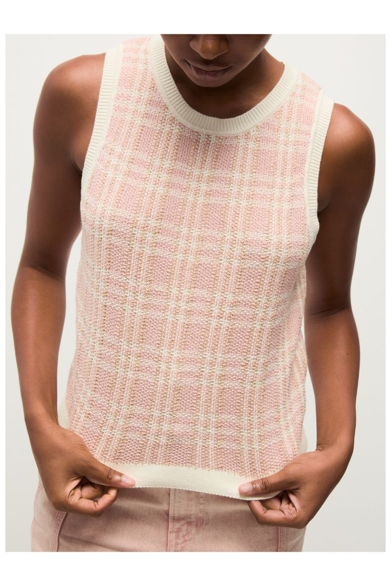 Cropped Jerrel Knit Tank