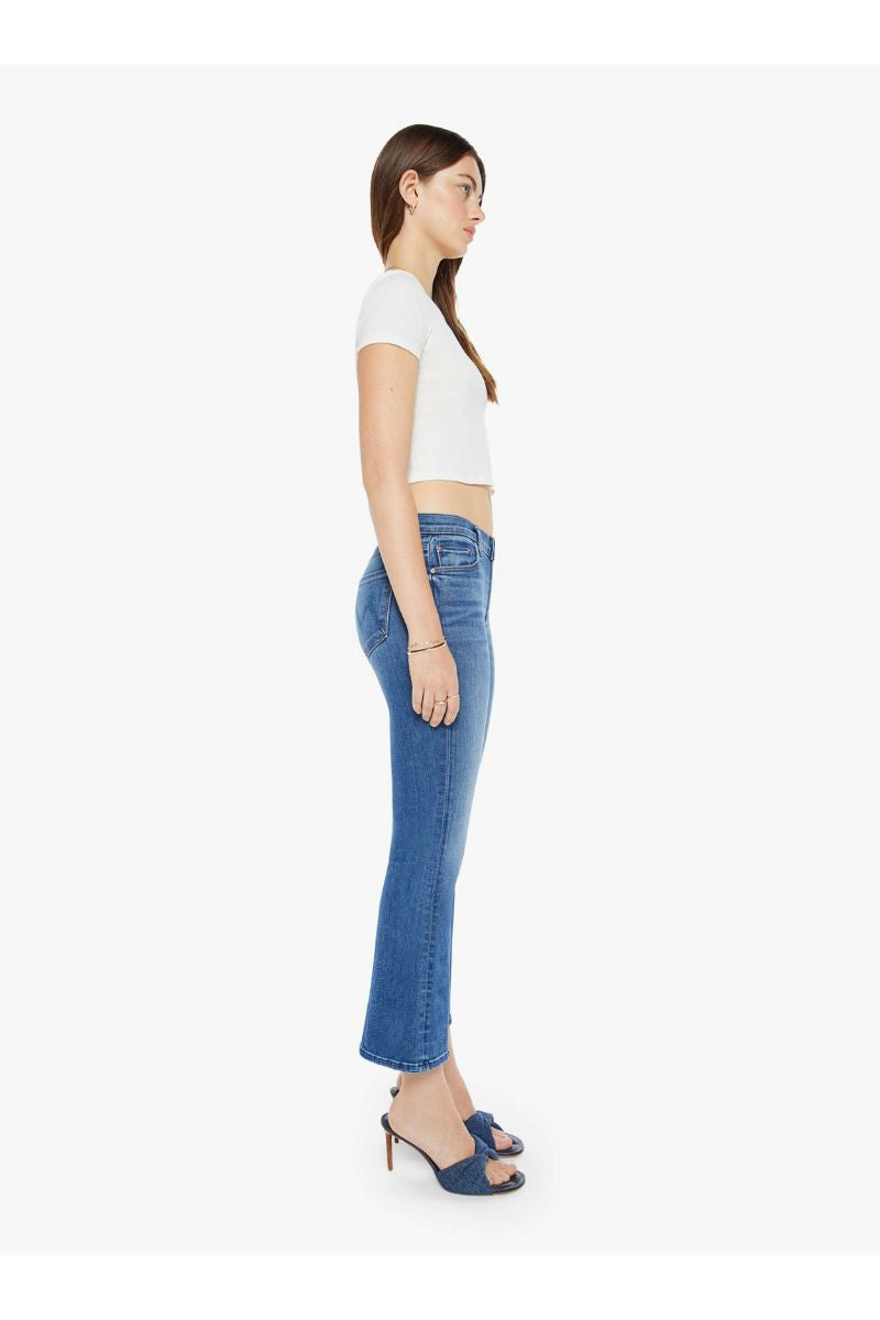 The Outsider Cropped Flared Ankle Jeans