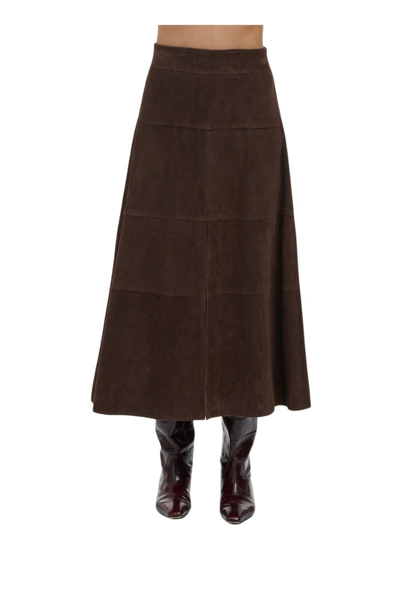 Suede Hudson Skirt