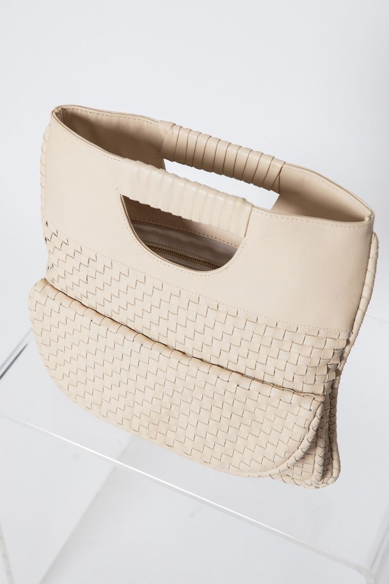 Clarisse Woven Clutch