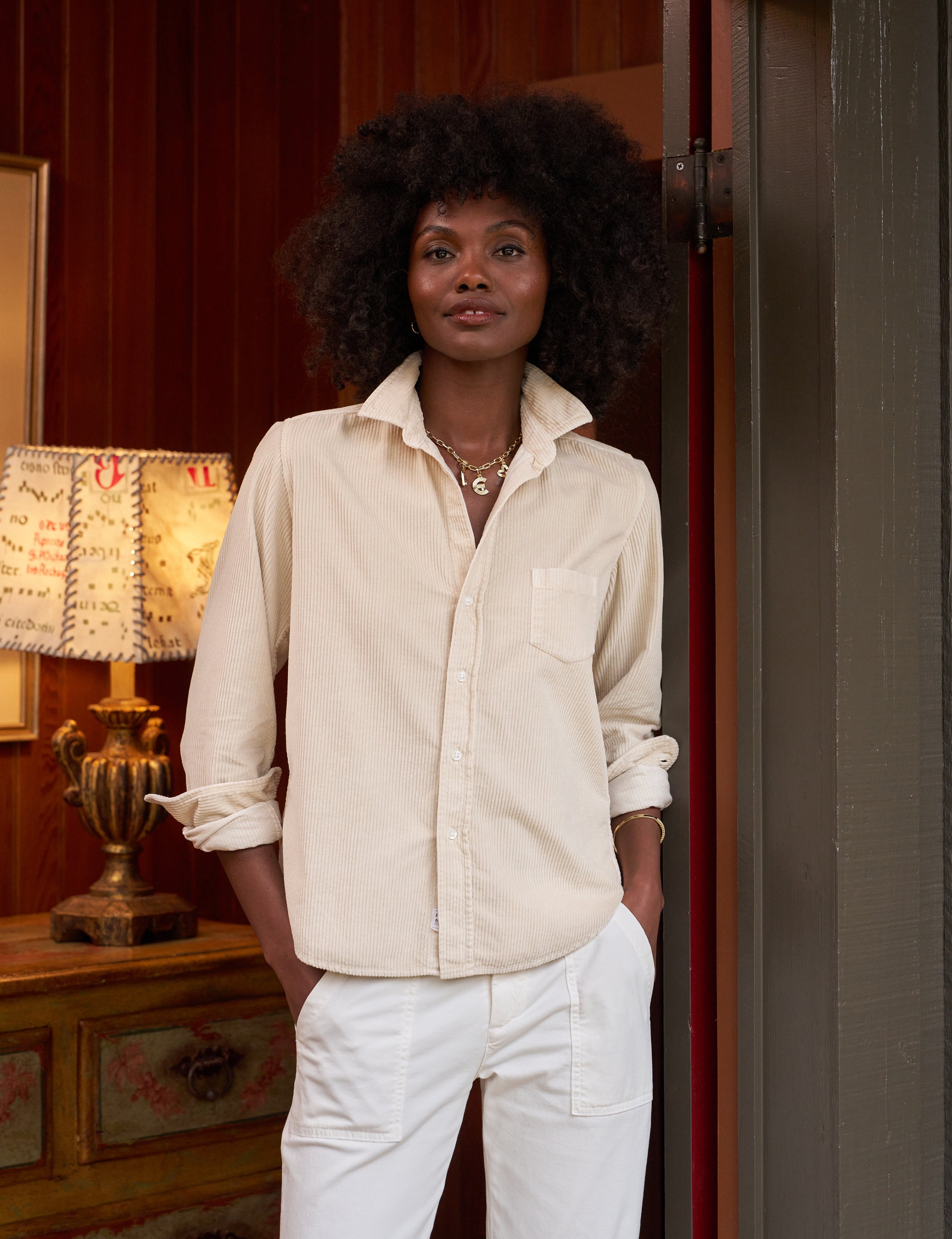 Relaxed Button-Up Shirt