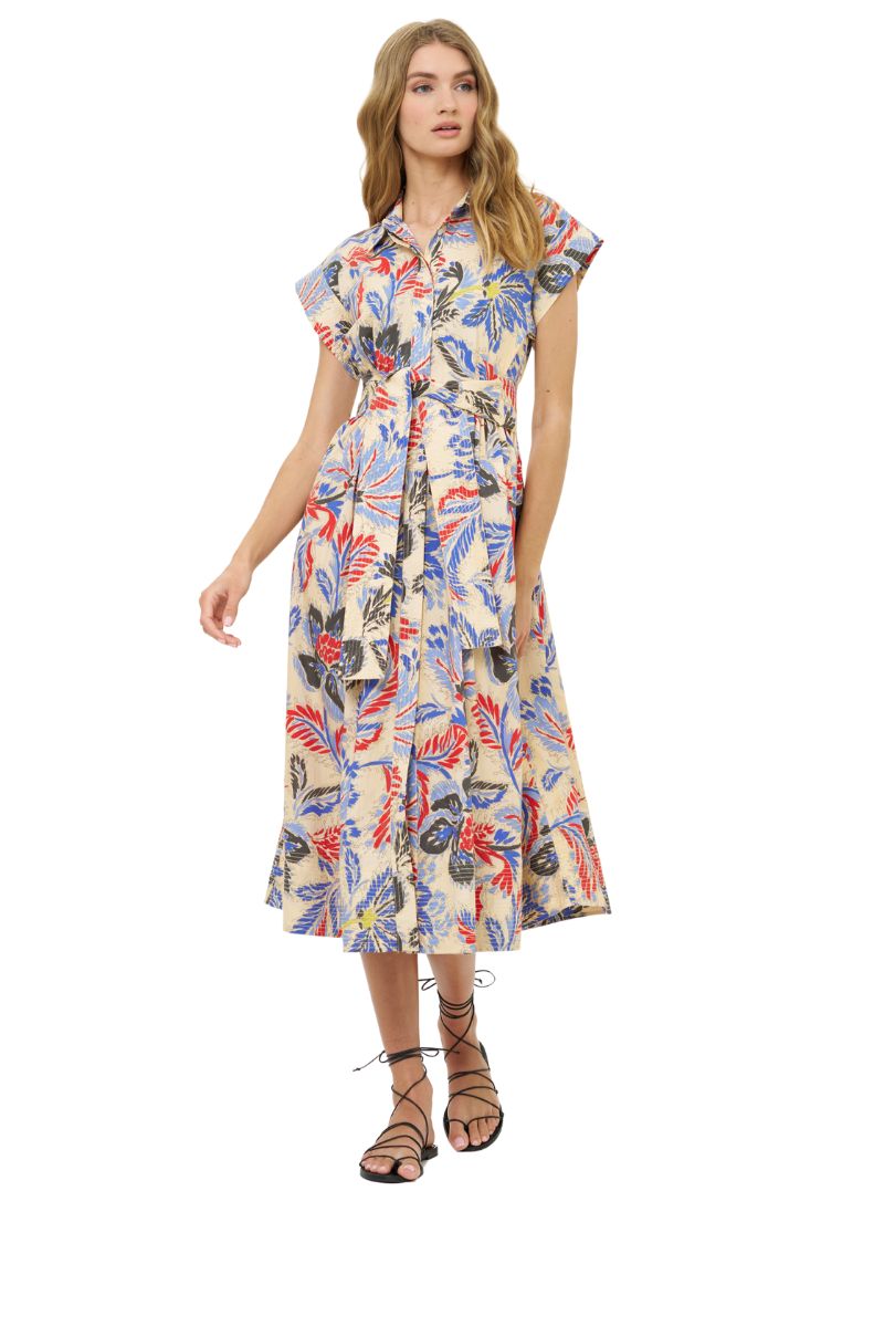 Belted Shirt Dress