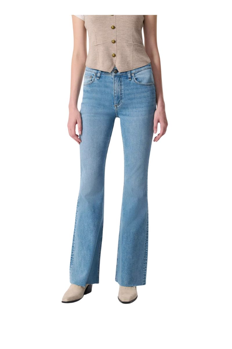 Flexi Dahlia Mid-Rise Flare Jeans