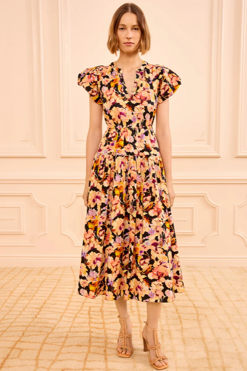 Marin Cotton Midi Dress