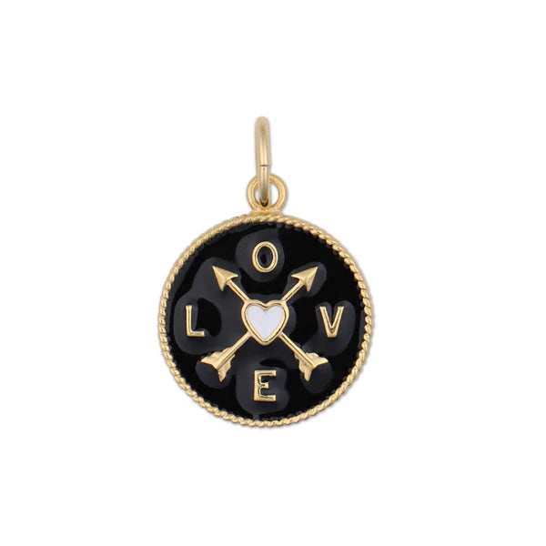 Enamel Love Coin